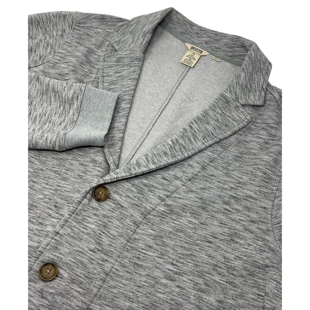 Duluth Trading Co Sweater Men's Medium Long Sleeve Button Up Pockets Cardigan